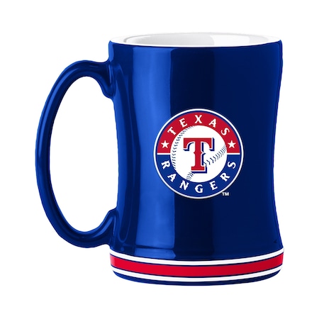 Logo Brands Texas Rangers 14oz Relief Mug 529-C14RM